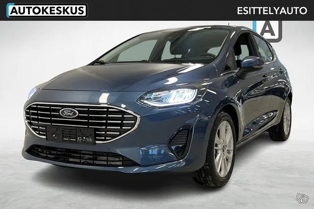 Ford Fiesta 1.0 EcoBoost Hybrid (mHEV) 125hv A7 DCT Titanium 5-ovinen Image 1